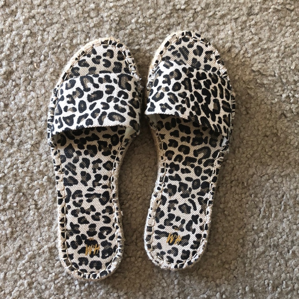 Leopard Sandals